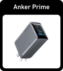 Anker Prime 100W USB-C Gan Charger – Compact & 3-Port Fast Charging | CG005