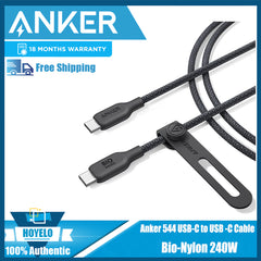 Anker USB-C 544 Cable 240W Fast Charger for iPhone & Android | CG0020