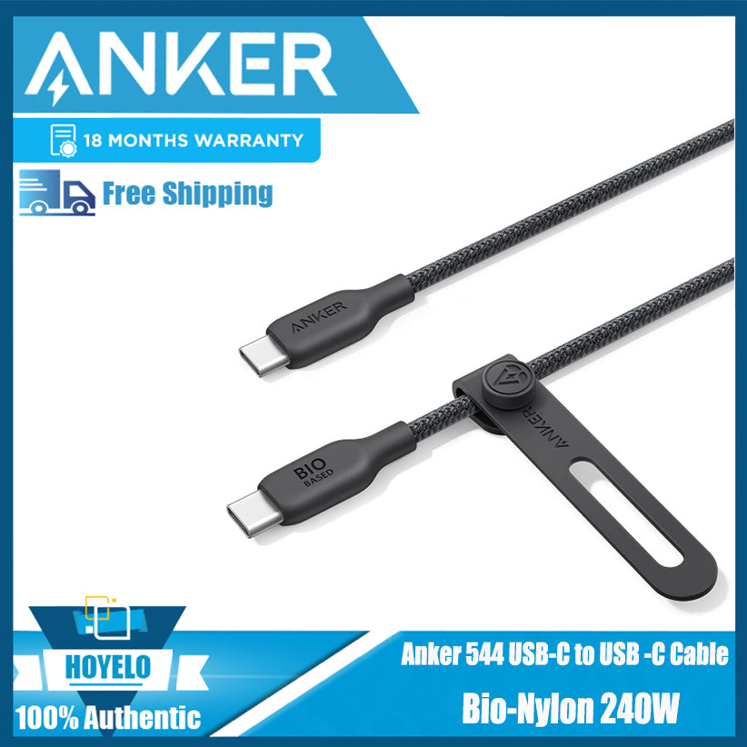 Anker USB-C 544 Cable 240W Fast Charger for iPhone & Android | CG0020