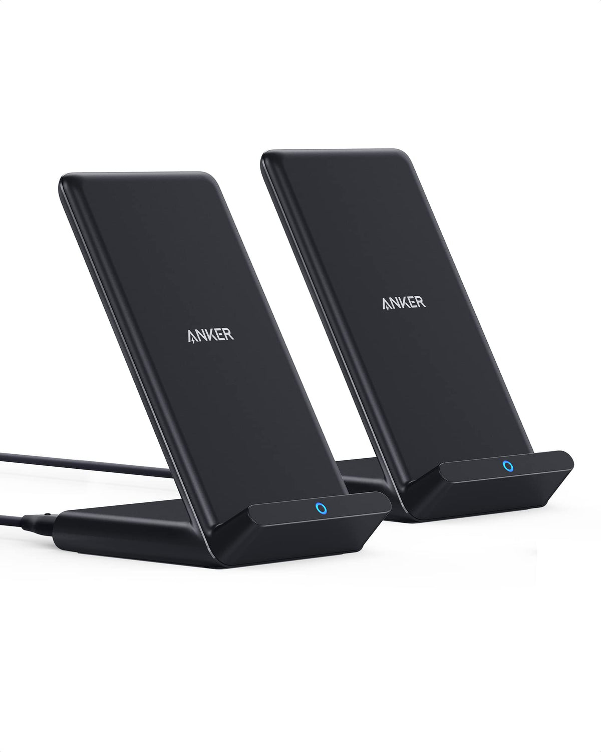 Anker Wireless Charging Stand for iPhone & Galaxy – Qi-Certified, 10W Fast Charging | WC0014