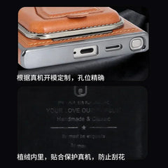 Premium Leather Case for Samsung - Card Holder & MagSafe | SPC503