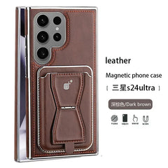 Premium Leather Case for Samsung - Card Holder & MagSafe | SPC503