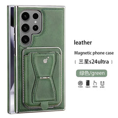 Premium Leather Case for Samsung - Card Holder & MagSafe | SPC503