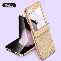 Cow Leather Case Samsung Galaxy Z Flip6 Flip5 Flip 6 5 ZFlip5 | PC029