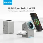 MAXCO Qi2 3-in-1 Wireless charger 1